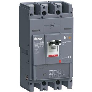 Hager HEW630JR h3+ P630 LSI 3P3D 630A 70kA Leistungsschalter, Relais Hager HEW630JR h3+ P630 LSI 3P3D 630A 70kA Leistungsschalter, Relais