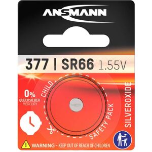 Ansmann 377 Silveroxid SR66 (1 Stk., SR66, 19 mAh), Batterien + Akkus Ansmann 377 Silveroxid SR66 (1 Stk., SR66, 19 mAh), Batterien + Akkus