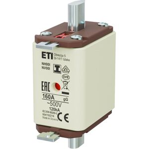 Eti, Sicherung, NH-Sicherungseinsatz 00 Kombi 160A Eti, Sicherung, NH-Sicherungseinsatz 00 Kombi 160A