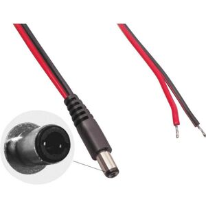 BKL Electronic Niedervolt-Anschlusskabel, Elektronikkabel + Stecker, Schwarz, Rot BKL Electronic Niedervolt-Anschlusskabel, Elektronikkabel + Stecker, Schwarz, Rot