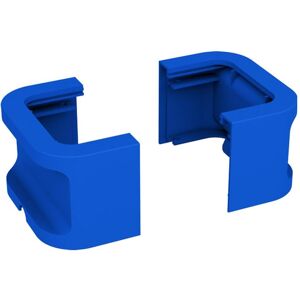 Bachmann, Steckdosenleiste, Endkappen mit Kabelaufwicklung PRIMO 2, blau (2x) Bachmann, Steckdosenleiste, Endkappen mit Kabelaufwicklung PRIMO 2, blau (2x)