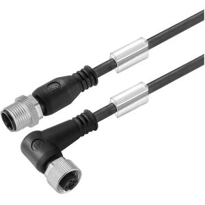Weidmüller SAI LeitungenSAI ZUBEHOER LEITUNGEN SAIL-M12GM12W-3-8.7U, Elektronikkabel + Stecker, Schwarz Weidmüller SAI LeitungenSAI ZUBEHOER LEITUNGEN SAIL-M12GM12W-3-8.7U, Elektronikkabel + Stecker, Schwarz