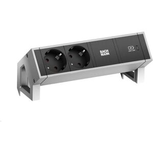 Bachmann, Steckdosenleiste, DESK2 2xCEE7/3 1xUSB A&C 22W (3x, CEE 7/3) Bachmann, Steckdosenleiste, DESK2 2xCEE7/3 1xUSB A&C 22W (3x, CEE 7/3)