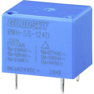 Goodsky 24v Rwh Series 12a Spdt Printrelais, Relais Goodsky 24v Rwh Series 12a Spdt Printrelais, Relais