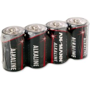 Ansmann Baby (C)-Batterie Alkali-Manga (4 Stk., C, 7000 mAh), Batterien + Akkus Ansmann Baby (C)-Batterie Alkali-Manga (4 Stk., C, 7000 mAh), Batterien + Akkus