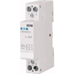Eaton CR2020008 Installationsschütz Nennspannung: 8 V DC/AC Schaltstrom (max.): 20 A 2 Schliesser 1 St., Relais Eaton CR2020008 Installationsschütz Nennspannung: 8 V DC/AC Schaltstrom (max.): 20 A 2 Schliesser 1 St., Relais