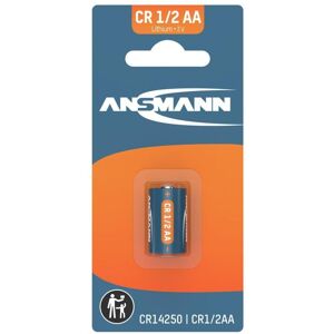 Ansmann Batterie CR 1/2 AA / CR14250 3V/Blister (1 Stk., 1/2 AA, CR 1/2AA), Batterien + Akkus Ansmann Batterie CR 1/2 AA / CR14250 3V/Blister (1 Stk., 1/2 AA, CR 1/2AA), Batterien + Akkus