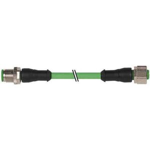 Murr Elektronik M12 St. 0° M12 Bu. 0° geschirmt Cube67 PUR 0.5+0.25 geschirmt gn UL/CSA+schleppk. 0.15m, Elektronikkabel + Stecker, Grün Murr Elektronik M12 St. 0° M12 Bu. 0° geschirmt Cube67 PUR 0.5+0.25 geschirmt gn UL/CSA+schleppk. 0.15m, Elektronikkabel + Stecker, Grün