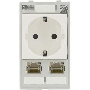 Murr Elektronik, Zubehör Elektroinstallation, Kombieinsatz 1-fach Deutschland 2xRJ45 Modlink MSDD Inhalt: 1St. Murr Elektronik, Zubehör Elektroinstallation, Kombieinsatz 1-fach Deutschland 2xRJ45 Modlink MSDD Inhalt: 1St.