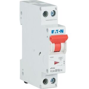 Eaton PLN6-B10/1N-DE Leitungsschutzschalter 10A 1p+N Steckkl. B, Relais Eaton PLN6-B10/1N-DE Leitungsschutzschalter 10A 1p+N Steckkl. B, Relais