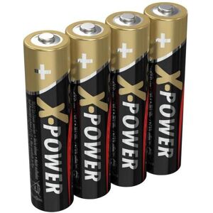 Ansmann X-Power Alkaline Batterie Micro AAA / LR03 (4 Stk., AAA, 1300 mAh), Batterien + Akkus Ansmann X-Power Alkaline Batterie Micro AAA / LR03 (4 Stk., AAA, 1300 mAh), Batterien + Akkus