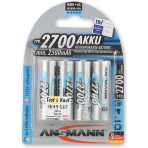 Ansmann Premium (4 Stk., AA, 2700 mAh), Batterien + Akkus Ansmann Premium (4 Stk., AA, 2700 mAh), Batterien + Akkus