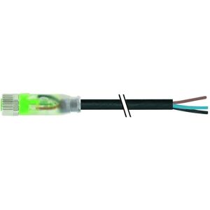 Murr Elektronik M8 Bu. 0° LED freies Ltg.-ende PVC 3x0.25 sw UL,CSA 5m, Elektronikkabel + Stecker, Schwarz Murr Elektronik M8 Bu. 0° LED freies Ltg.-ende PVC 3x0.25 sw UL,CSA 5m, Elektronikkabel + Stecker, Schwarz