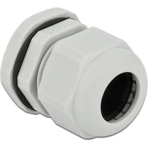 Delock, Kabelverbindung, Kabelverschraubung PG21, 33mm, 10 Stück, Grau Delock, Kabelverbindung, Kabelverschraubung PG21, 33mm, 10 Stück, Grau