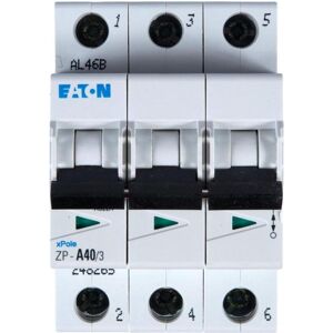 Eaton, Schutzschalter, Ausschalter, 3p, 40A 248265 Eaton, Schutzschalter, Ausschalter, 3p, 40A 248265