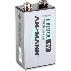 Ansmann Extrem (1 Stk., 9V Block, 1200 mAh), Batterien + Akkus Ansmann Extrem (1 Stk., 9V Block, 1200 mAh), Batterien + Akkus