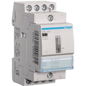 Hager Installationsrelais 16A 2S+2Ö 12V ERL418, Relais Hager Installationsrelais 16A 2S+2Ö 12V ERL418, Relais