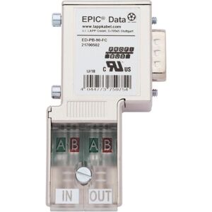 Lapp LappKabel EPIC Data PROFIBUS Steckverbinder mit Schnellanschluss EPIC ED-PB-90-PG-FC Inhalt: 1..., Elektronikkabel + Stecker Lapp LappKabel EPIC Data PROFIBUS Steckverbinder mit Schnellanschluss EPIC ED-PB-90-PG-FC Inhalt: 1..., Elektronikkabel + Stecker