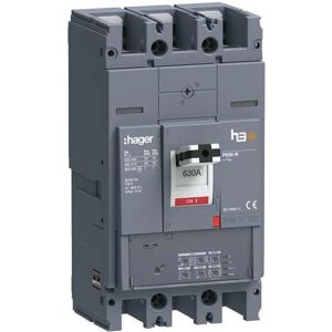 Hager HNW630JR h3+ P630 LSI 3P3D 630A 40kA Leistungsschalter, Relais Hager HNW630JR h3+ P630 LSI 3P3D 630A 40kA Leistungsschalter, Relais