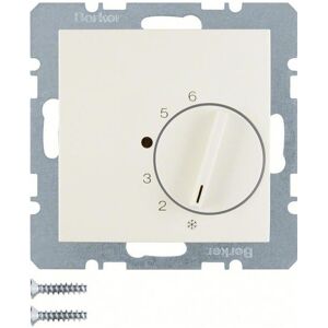 Berker GmbH & Co. KG Raumtemperaturregler 20268982 weiss glänzend (20268982), Thermostat, Weiss Berker GmbH & Co. KG Raumtemperaturregler 20268982 weiss glänzend (20268982), Thermostat, Weiss