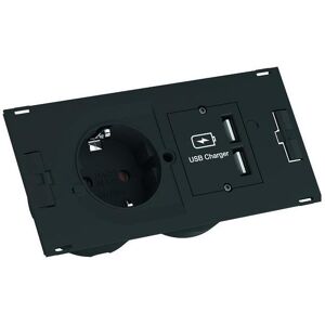 Bachmann, Steckdosenleiste, DUE Set 1xDUE CEE7/7+USB (3x, CEE 7/7, 2 m) Bachmann, Steckdosenleiste, DUE Set 1xDUE CEE7/7+USB (3x, CEE 7/7, 2 m)