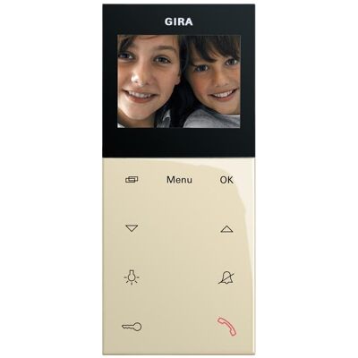 Gira, Klingel + Türsprechanlage, Wohnungsstation Video AP Plus System 55 123901 Gira, Klingel + Türsprechanlage, Wohnungsstation Video AP Plus System 55 123901