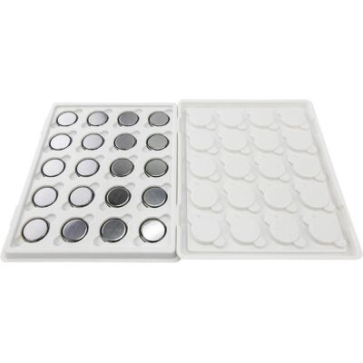 Ansmann Knopfzelle 1 St. 240 mAh 20er Tray Lithium Knopfzelle CR2032 Industri (1 Stk., 240 mAh), Batterien + Akkus Ansmann Knopfzelle 1 St. 240 mAh 20er Tray Lithium Knopfzelle CR2032 Industri (1 Stk., 240 mAh), Batterien + Akkus