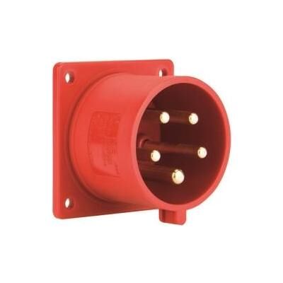 PCE, Steckdose, Straight board connector 16A 400V 3P + Z + N IP44 - 615-6 PCE, Steckdose, Straight board connector 16A 400V 3P + Z + N IP44 - 615-6