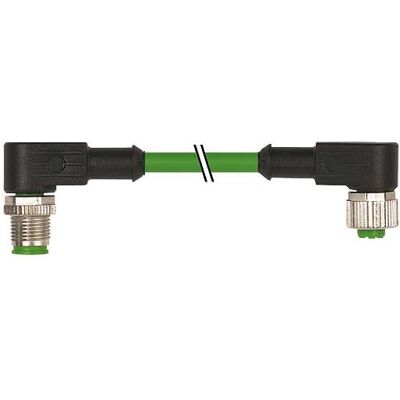 Murr Elektronik 7000-46061-8020200 Sensor-/Aktor-Steckverbinder, konfektioniert, Elektronikkabel + Stecker, Grün Murr Elektronik 7000-46061-8020200 Sensor-/Aktor-Steckverbinder, konfektioniert, Elektronikkabel + Stecker, Grün