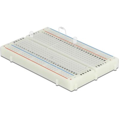 Delock Breadboard 300/100 Kontakte, Entwicklungsboard + Kit Delock Breadboard 300/100 Kontakte, Entwicklungsboard + Kit