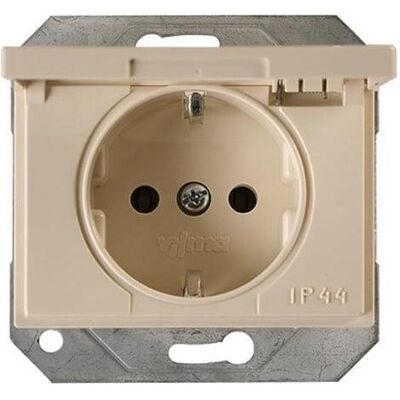 Vila, Steckdose, Socket Vilma Xp Beige Ip44 Vila, Steckdose, Socket Vilma Xp Beige Ip44