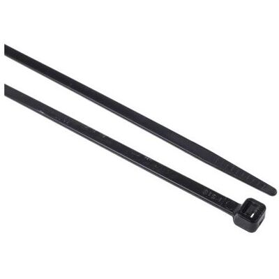 RS PRO, Kabelbinder, Cable Tie 368x4.8 Black Nylon 66 (Kunststoffkabelbinder, 368 mm, 1000 Stk.) RS PRO, Kabelbinder, Cable Tie 368x4.8 Black Nylon 66 (Kunststoffkabelbinder, 368 mm, 1000 Stk.)
