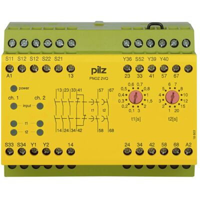 PILZ PNOZ 2VQ 24VDC Sicherheitsschaltgerät PILZ PNOZ 2VQ 24VDC Sicherheitsschaltgerät