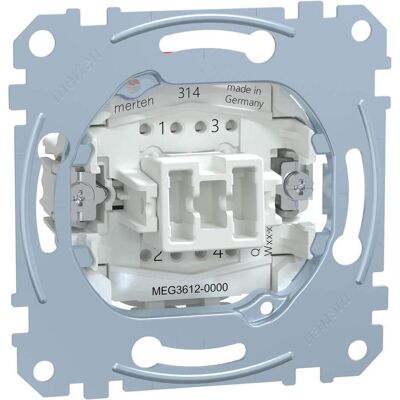 Merten MEG3612-0000 Schaltermodul - Doppel 16AX 250VAC Merten MEG3612-0000 Schaltermodul - Doppel 16AX 250VAC