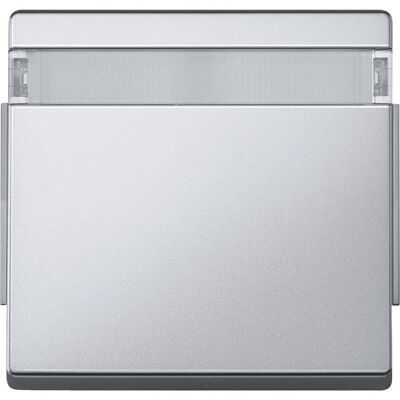 Merten, Zubehör Schalterprogramm, Wippe mit Schriftfeld, aluminium, 343960 Merten, Zubehör Schalterprogramm, Wippe mit Schriftfeld, aluminium, 343960