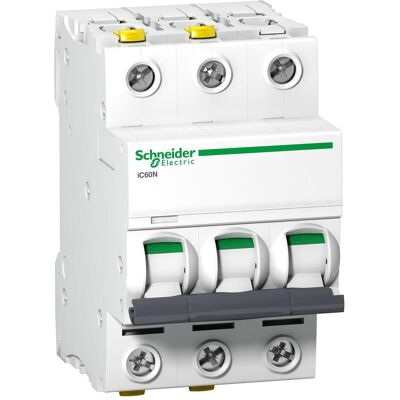 Schneider Electric, Schutzschalter, Miniature circuit breaker 3P Stromunterbrecher Schneider Electric, Schutzschalter, Miniature circuit breaker 3P Stromunterbrecher