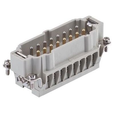 Harting HAN 16E-STI-S, Elektronikkabel + Stecker, Grau Harting HAN 16E-STI-S, Elektronikkabel + Stecker, Grau