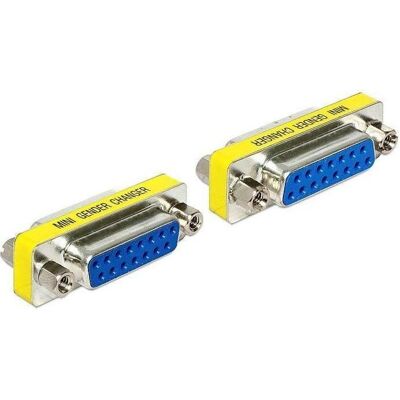 Delock Adapter Sub-D, Elektronikkabel + Stecker, Blau Delock Adapter Sub-D, Elektronikkabel + Stecker, Blau