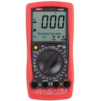 Uni-T, Multimeter, Universal multimeter UT58A Uni-T, Multimeter, Universal multimeter UT58A
