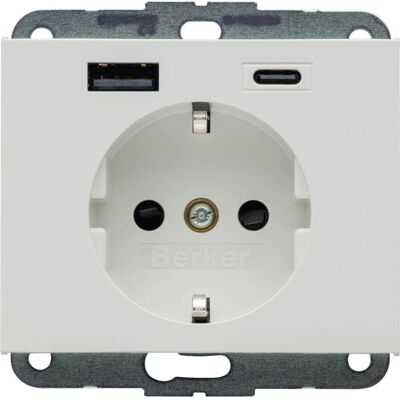 Berker, Steckdose, Steckdose AC 20W PD K.x Berker, Steckdose, Steckdose AC 20W PD K.x