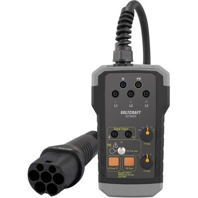 Voltcraft VC-14986085 IST 3003 Elektriker Adapterstecker 1 St., Messtechnik, Schwarz Voltcraft VC-14986085 IST 3003 Elektriker Adapterstecker 1 St., Messtechnik, Schwarz