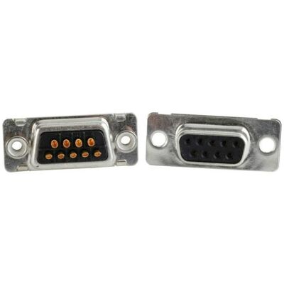 Conec 37 pole D-Sub male connector, Elektronikkabel + Stecker, Schwarz, Silber Conec 37 pole D-Sub male connector, Elektronikkabel + Stecker, Schwarz, Silber