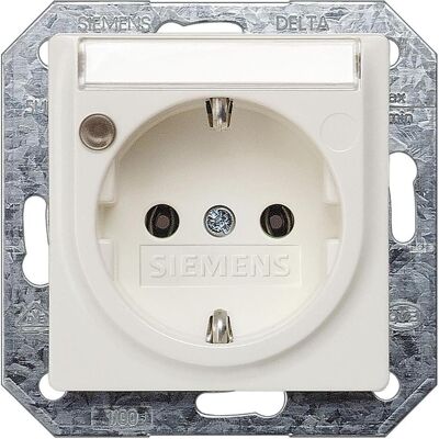 Siemens Steckdose, Steckdose 1f ti-ws glz DELTAi-system UP 5UB1560 Siemens Steckdose, Steckdose 1f ti-ws glz DELTAi-system UP 5UB1560
