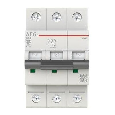 GE, Schutzschalter, LS-Schalter B 25A EN63B25 3-polig 6kA 2CDS253088R0255 GE, Schutzschalter, LS-Schalter B 25A EN63B25 3-polig 6kA 2CDS253088R0255