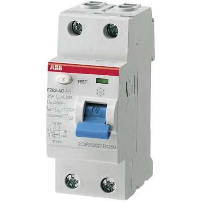 ABB F202F-63/0,03 - FI-Schutzschalter ABB F202F-63/0,03 - FI-Schutzschalter