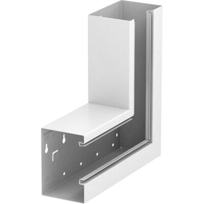 OBO Bettermann, Leitungsführung, OBO GS-AFS90130RW Flachwinkel steigend asymm. 90x130mm St FS reinweià RAL9010 OBO Bettermann, Leitungsführung, OBO GS-AFS90130RW Flachwinkel steigend asymm. 90x130mm St FS reinweià RAL9010