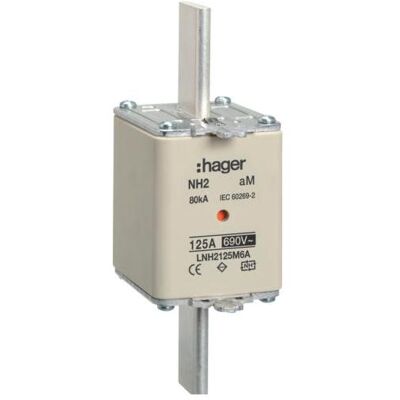 Hager, Sicherung, LNH2125M6A (125 A) Hager, Sicherung, LNH2125M6A (125 A)
