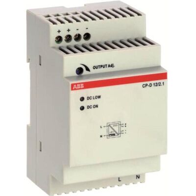 ABB, Systemstromversorgung, Schaltnetzteil Serie CP-D 12VDC 2,1A ABB, Systemstromversorgung, Schaltnetzteil Serie CP-D 12VDC 2,1A