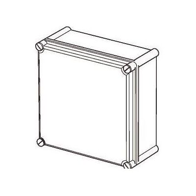 Fibox 280x280x100mm Gehäuse - Polycarbonat, Wandmontage, Grau Fibox 280x280x100mm Gehäuse - Polycarbonat, Wandmontage, Grau