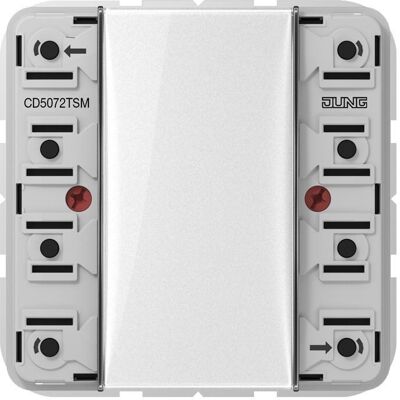 JUNG, Zubehör Schalterprogramm, Tastsensor KNX CD UP perlmutt 2f 4pkt CD5072TSM JUNG, Zubehör Schalterprogramm, Tastsensor KNX CD UP perlmutt 2f 4pkt CD5072TSM